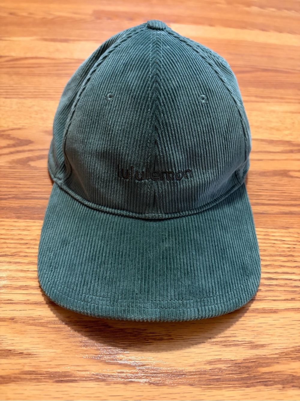 Lululemon Corduroy Wordmark Adjustable Strapback Ball Cap Hat Men’s One Size